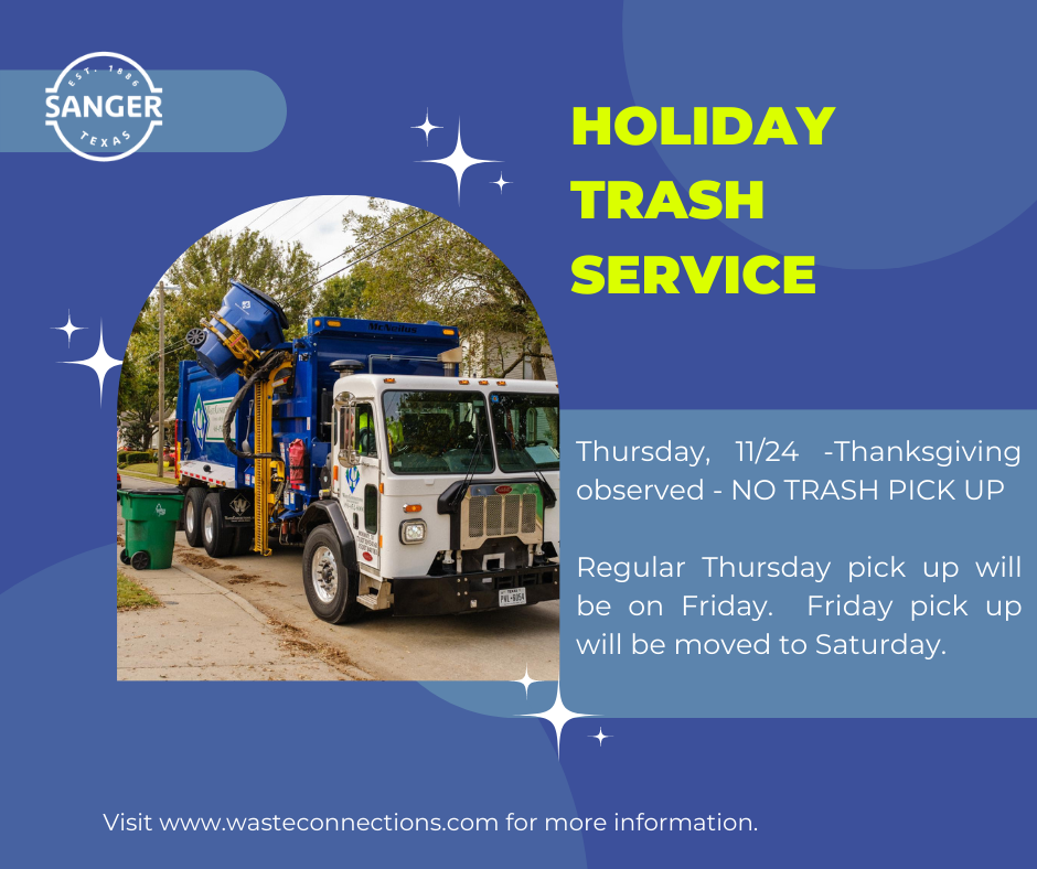 Holiday Trash Service