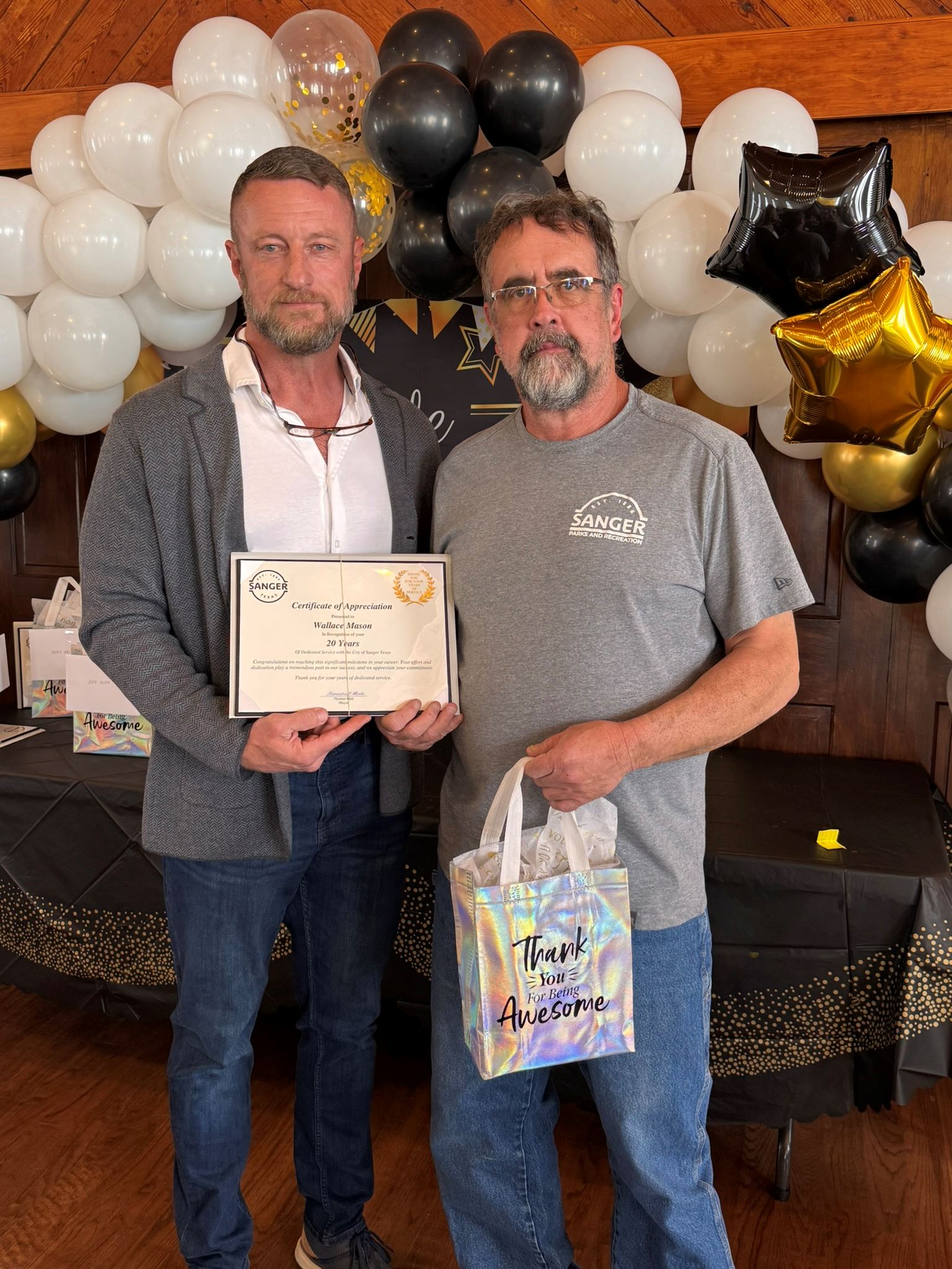 Employee Service Award Photo