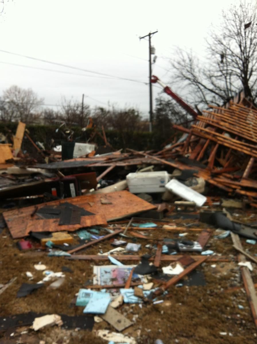 Aftermath of a Housefire