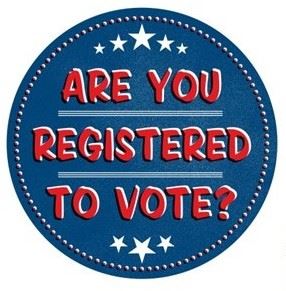 Registered to Vote button May 2026
