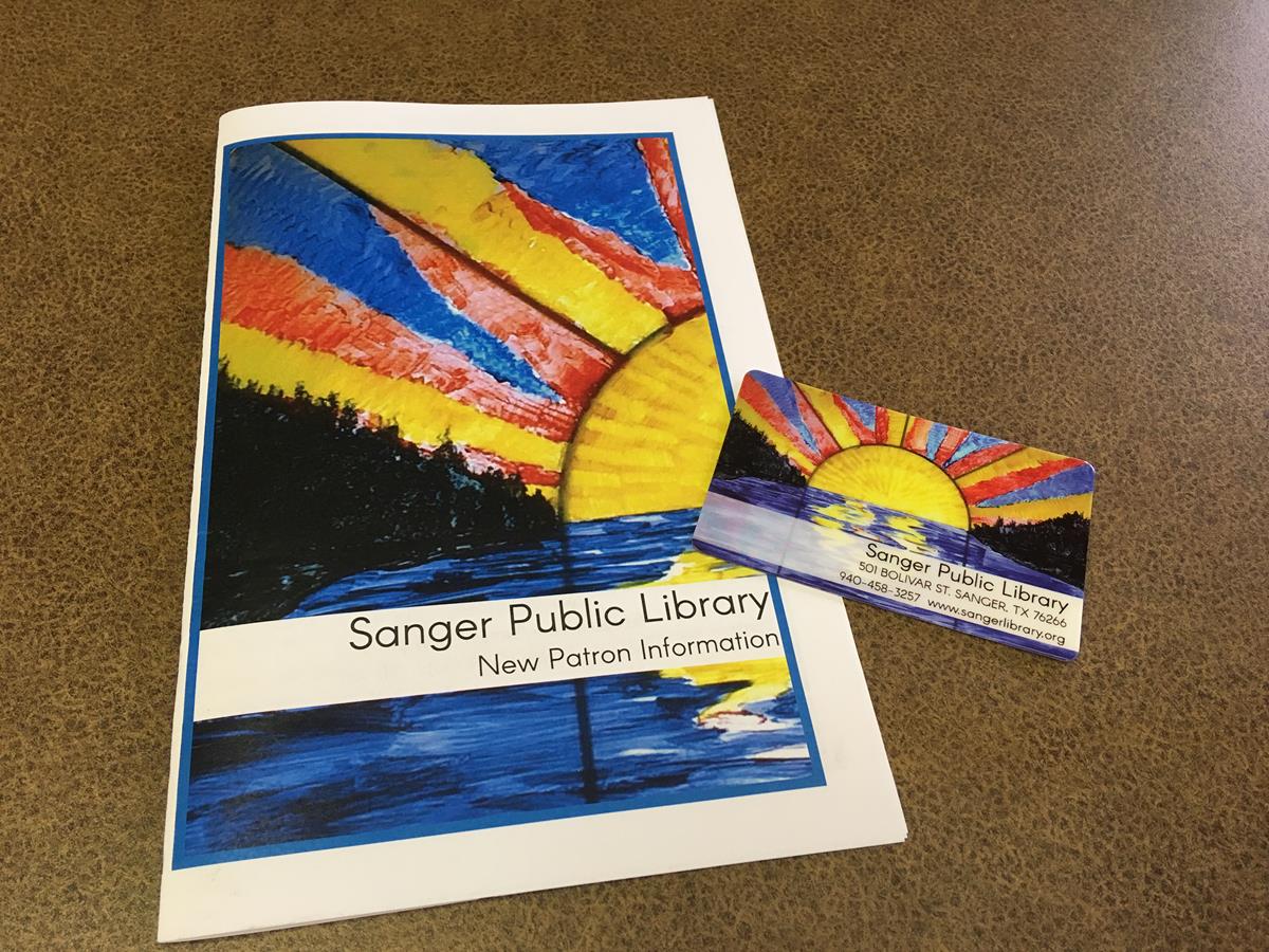 Library Card and Brochure